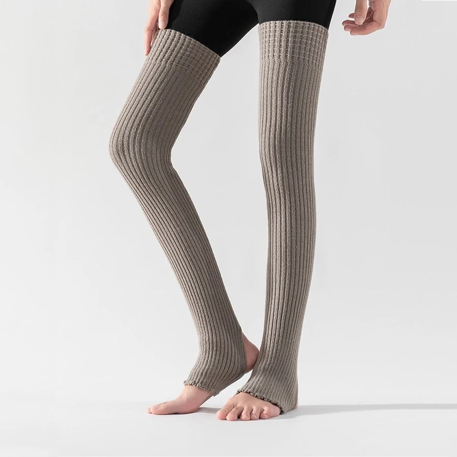 Four Seasons Long Stirrup Yoga Leg Warmers
