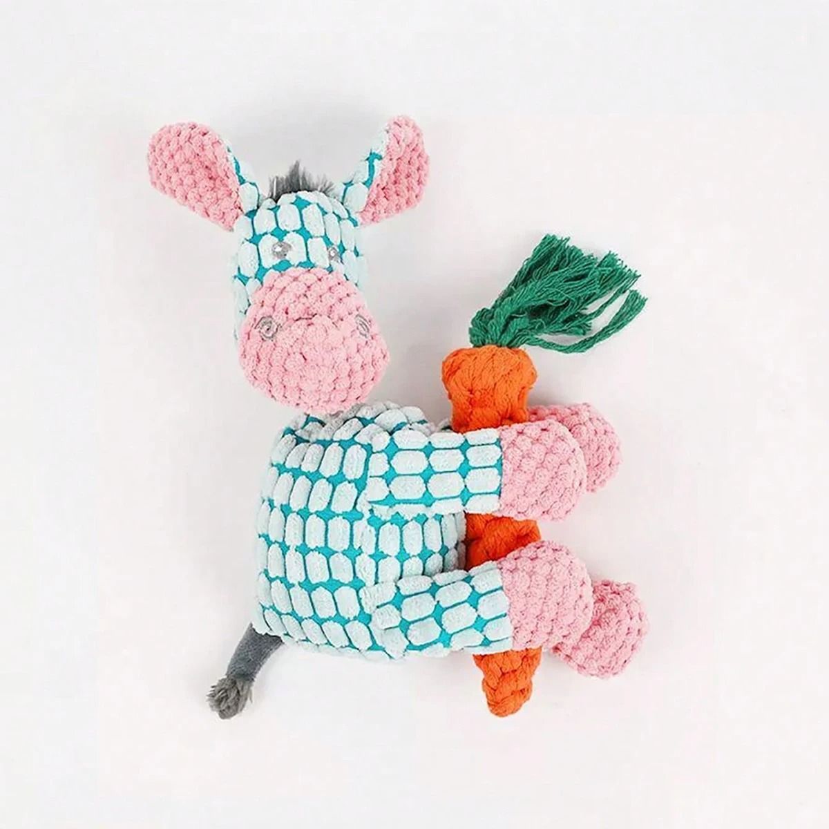 Interactive Plush Squeaky Toy