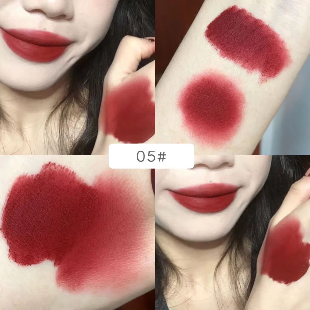 Gege Bear Rabbit Lip Glaze – Long-Lasting Matte Lipstick with Velvet Lip Clay Finish