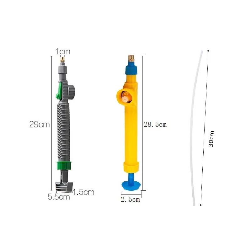 High Pressure Manual Garden Sprayer Adjustable Bottle Spray Nozzle