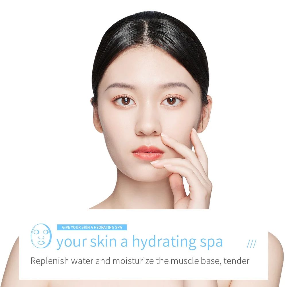 BIOAQUA 20-Pack Centella Collagen Sheet Masks Hydrating & Refreshing Facial Care