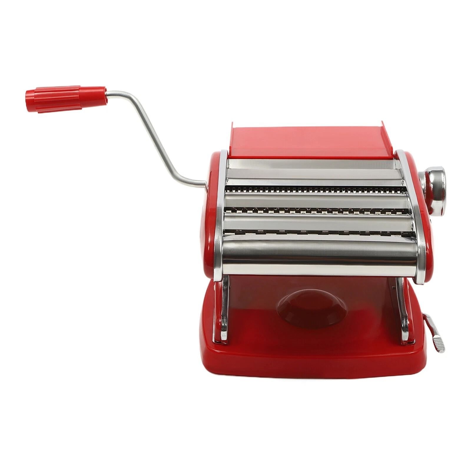 Pasta Maker Machine with Adjustable Thickness Settings, Durable Stainless Steel Construction