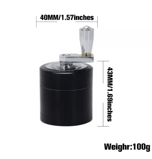 GrindEase Manual Spice Grinder Nutmeg Pepper & Rock Salt Crusher Tool