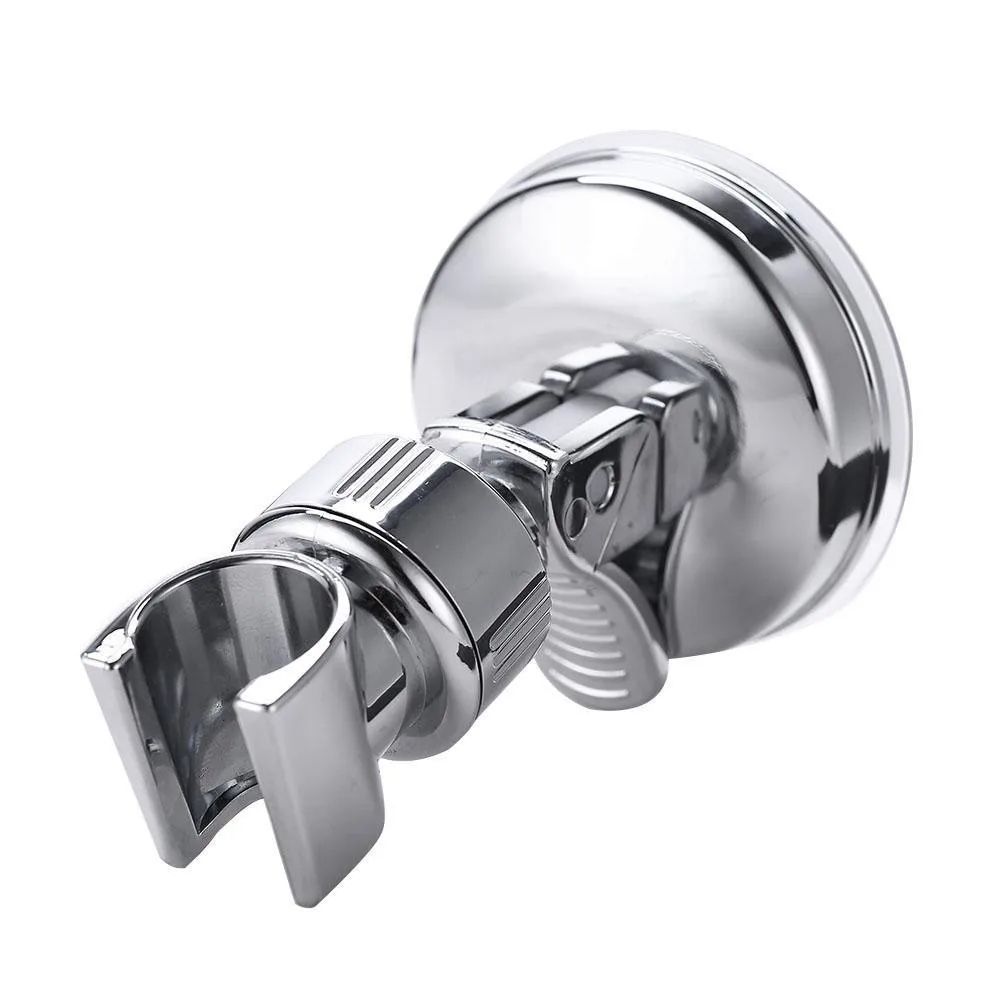 Adjustable Shower Head Holder – Strong Vacuum Suction Cup Wall Mount Bracket for Handheld Showers Bathroom Accessory