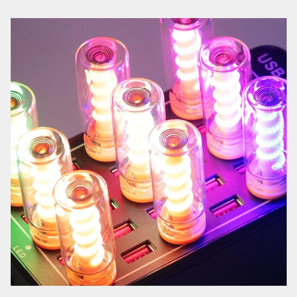 Car USB Night Light Touch Control LED Filament Lamp