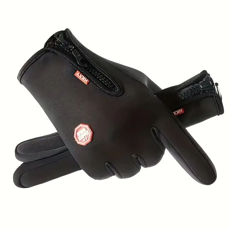 Warm Anti-Slip Winter Cycling and Outdoor Gloves - Touch Screen Compatible for Men and Women