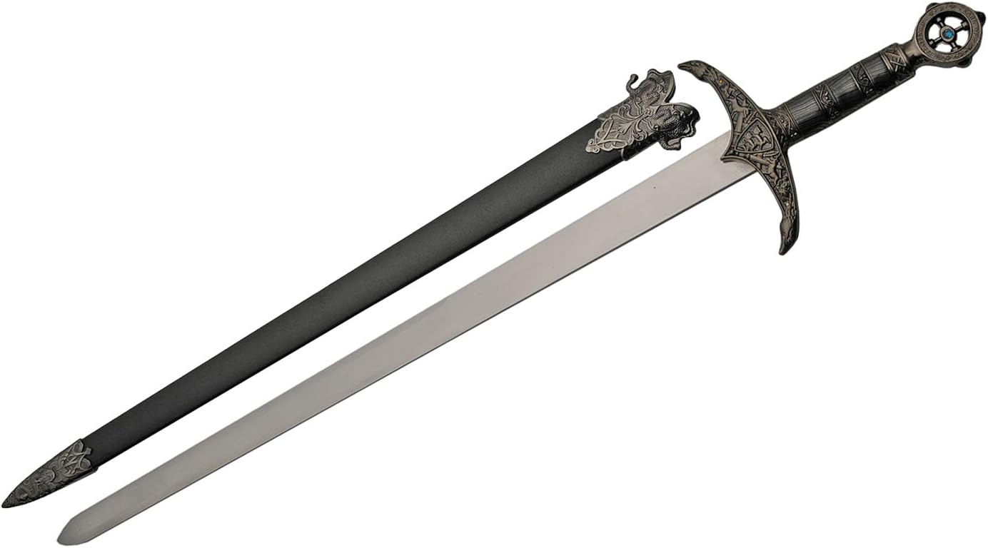Custom Handmade D2 Steel Sword Dagger Legendary Sword 33 Inches Long Sword Machete Hunting Sword