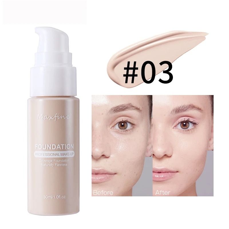 Liquid Foundation Effective Concealer Professional Cosmetics