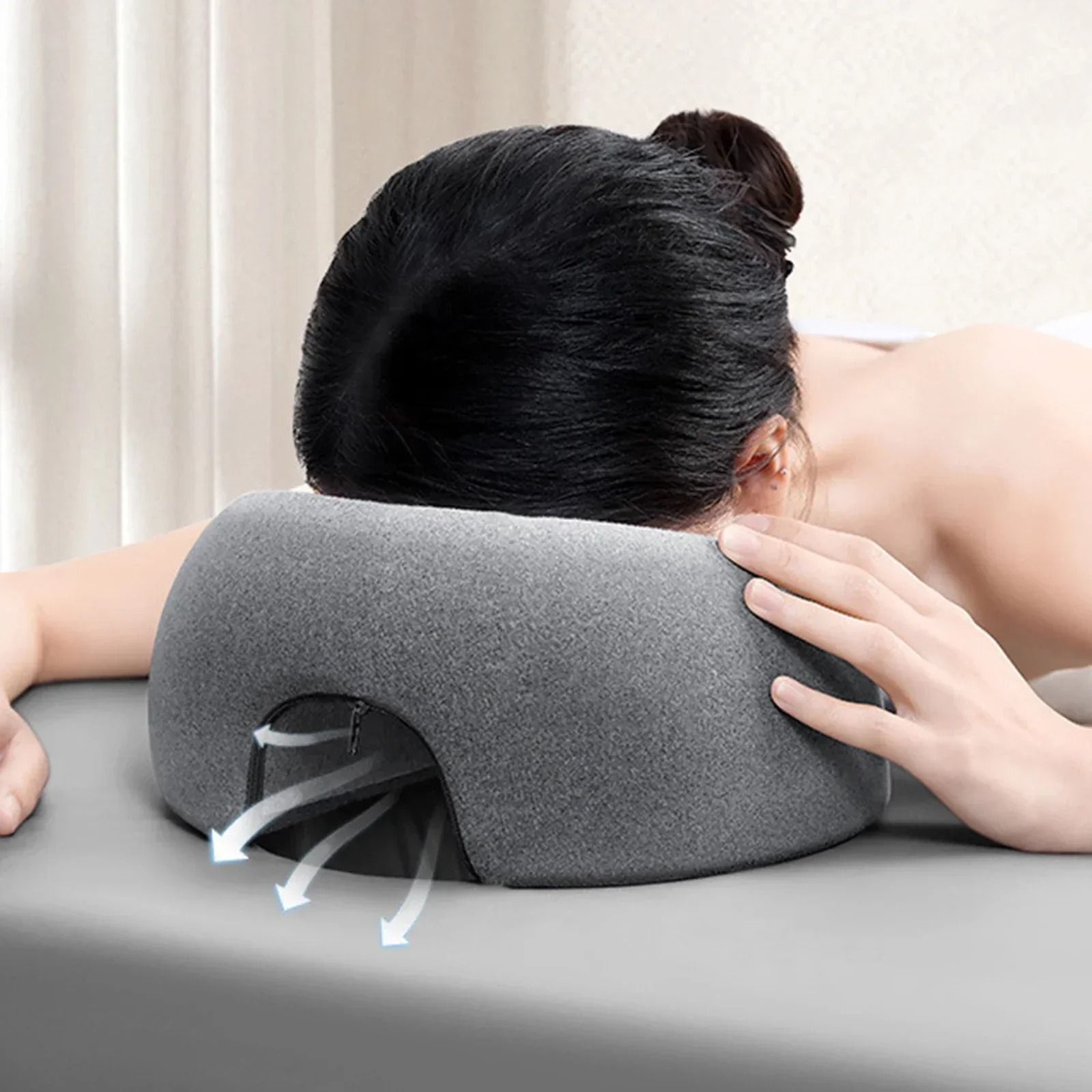 Memory Foam Face Down Desk Nap Pillow
