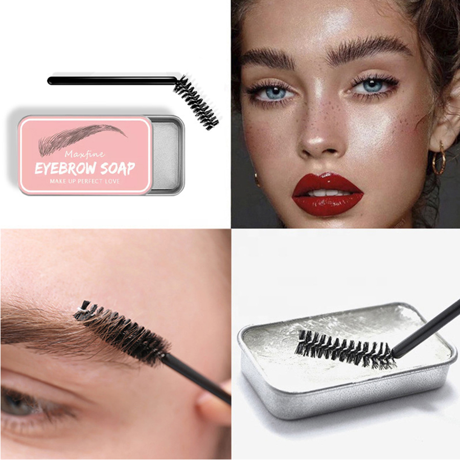 Eyebrow Styling Gel Molding Wax Waterproof, Transparent, Long-lasting Hold for Perfect Brows