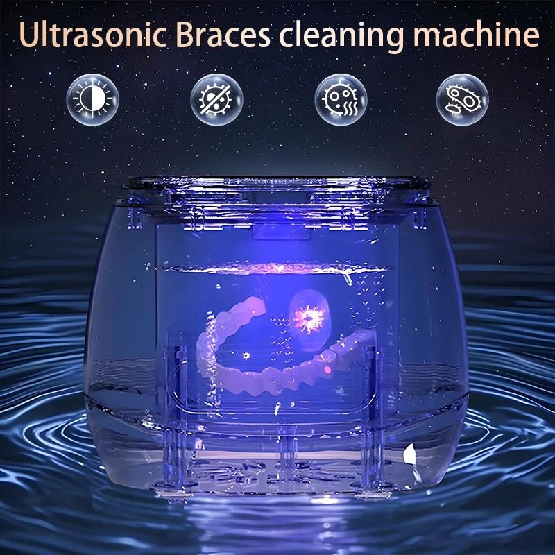 USB Rechargeable 48KHZ Professional Multi Function Ultrasonic Cleaner