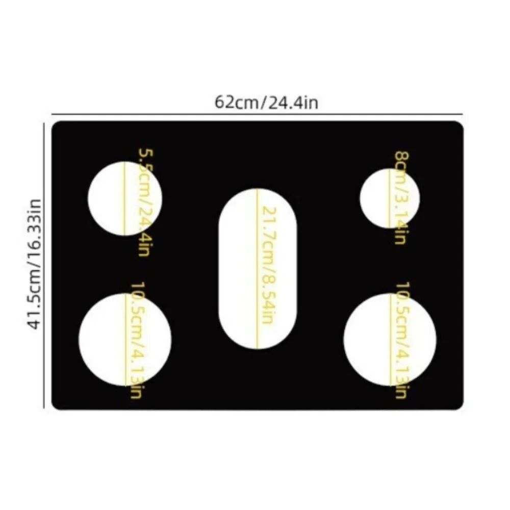 Gas Stove Protective Pad – Reusable Heat-Resistant Liner – High-Yield Gastronomic Interaction Hub