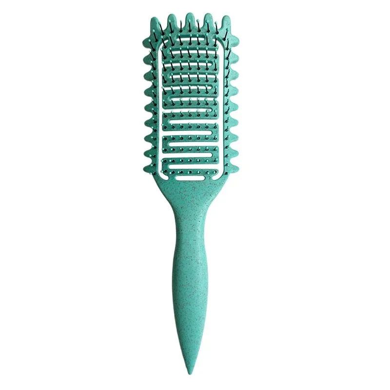 Hollow Out Detangling Hair Brush, Curl Define Styling Brush, Shaping Curls Barber Hairdressing Tools