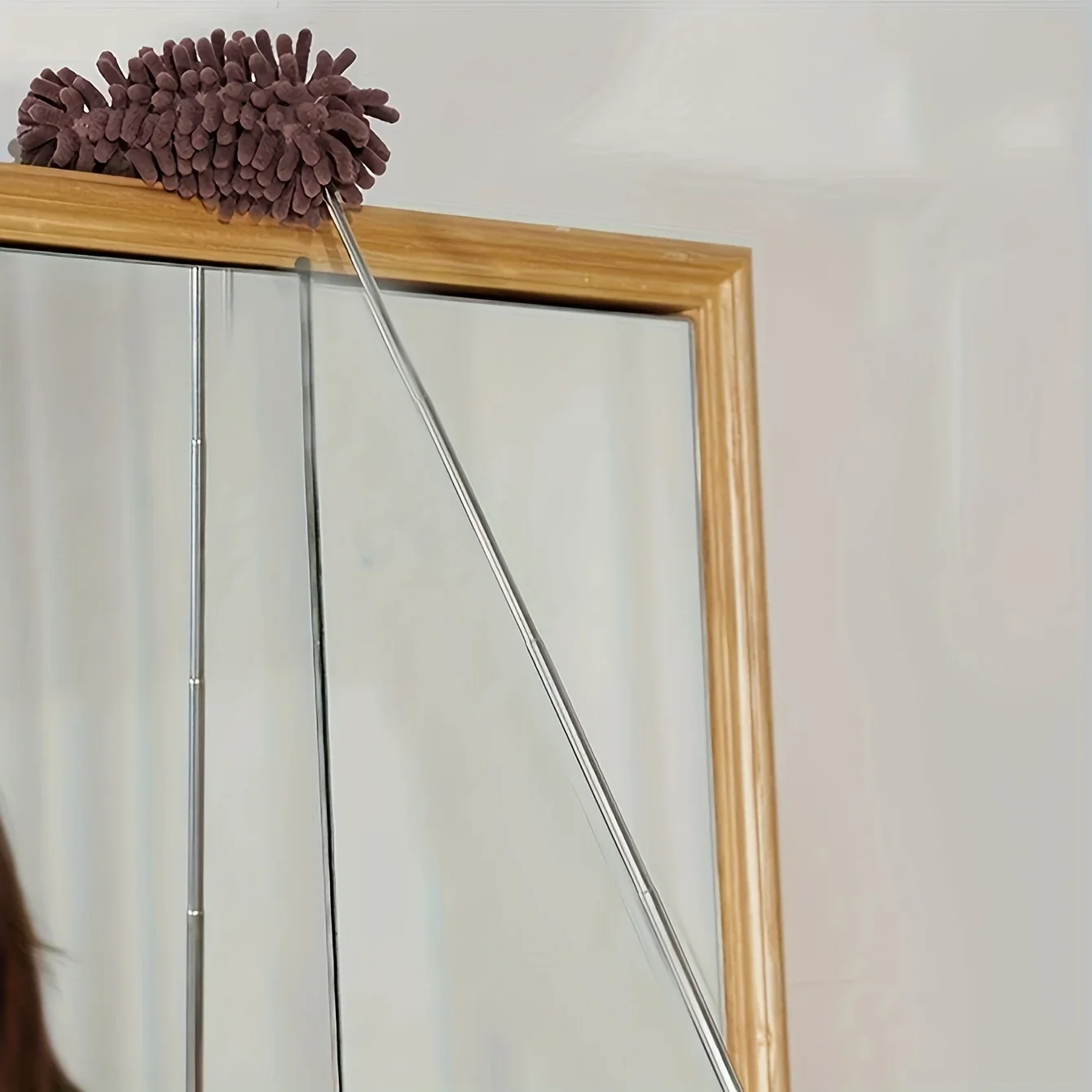 Extendable Handle Mini Telescopic Duster, Soft Chenille, Lint-Free, Efficient Cleaning Tool