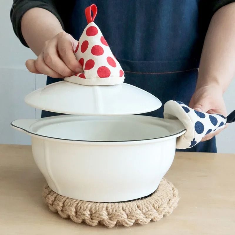 Triangle Pot Handle Cover & Heat-Insulated Anti-Scalding Cap