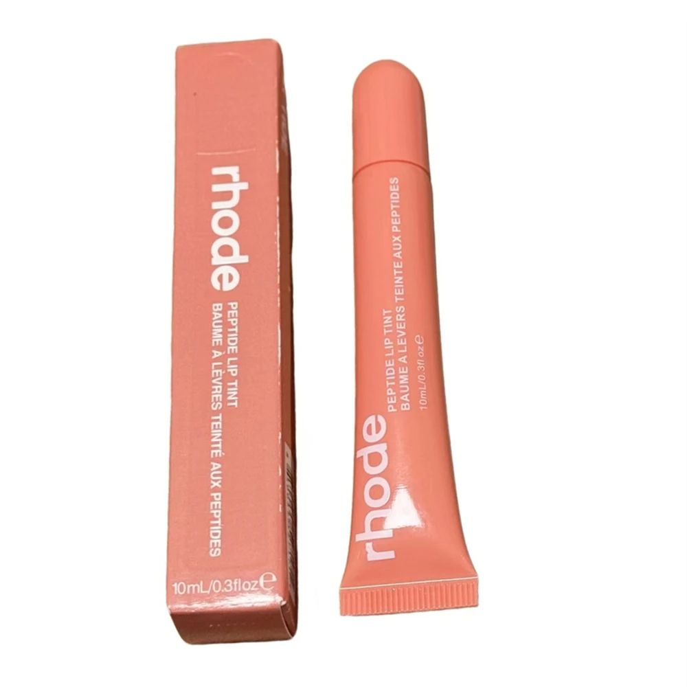 Rhode Makeup Lipstick Phone Case, Moisturizer Lip Gloss Holder, Lasting Nourishing Lines, Salty Tan, Raspberry Toast