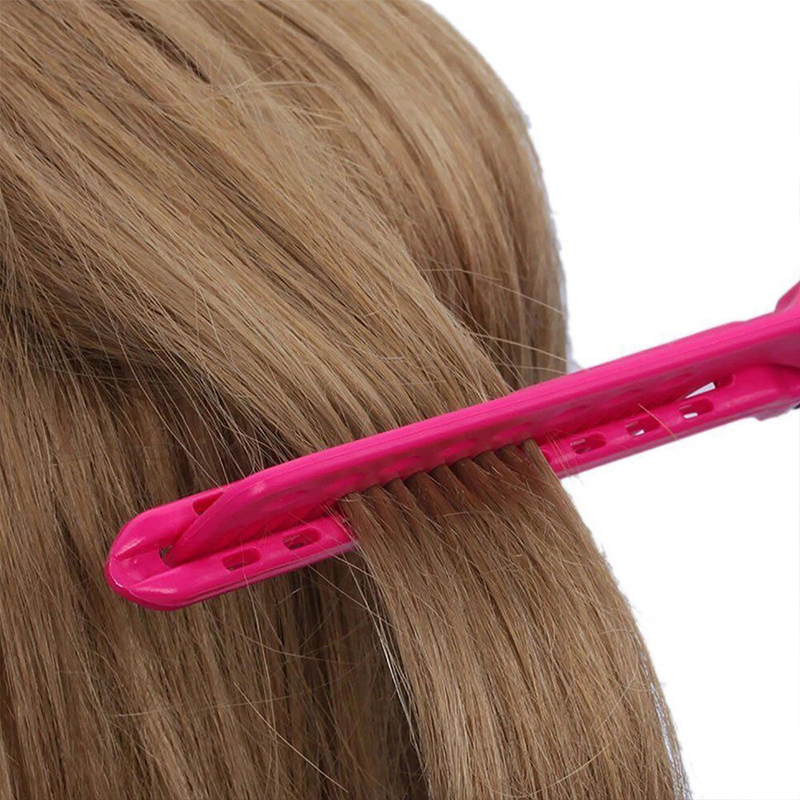 V Comb Straightener, 1 Piece Hairdressing Brush, Hair Styling Tool, Folding Salon Hair Straightener
