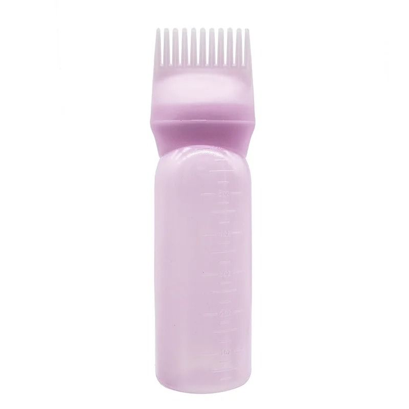 Hair Dye Applicator Bottle with Comb Salon Hair Oil Applicator Bottle for Easy Coloring