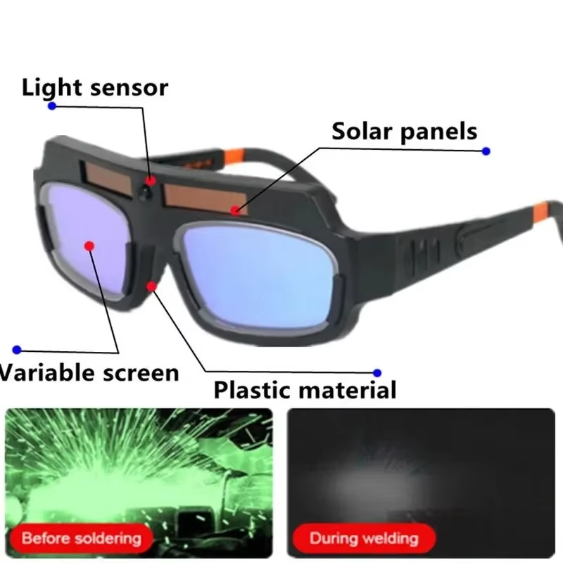 Automatic Darkening Welding Glasses Anti-Glare Eye Protection