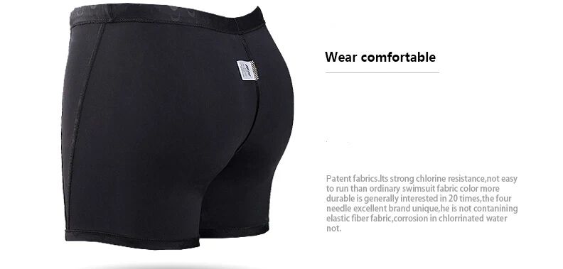 Mens Shark Print Quick Dry Swim Trunks