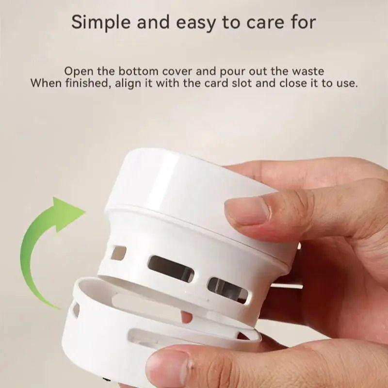 Xiaomi Mijia Handheld Mini Desktop Vacuum Cleaner Portable Dust and Crumb Sweeper