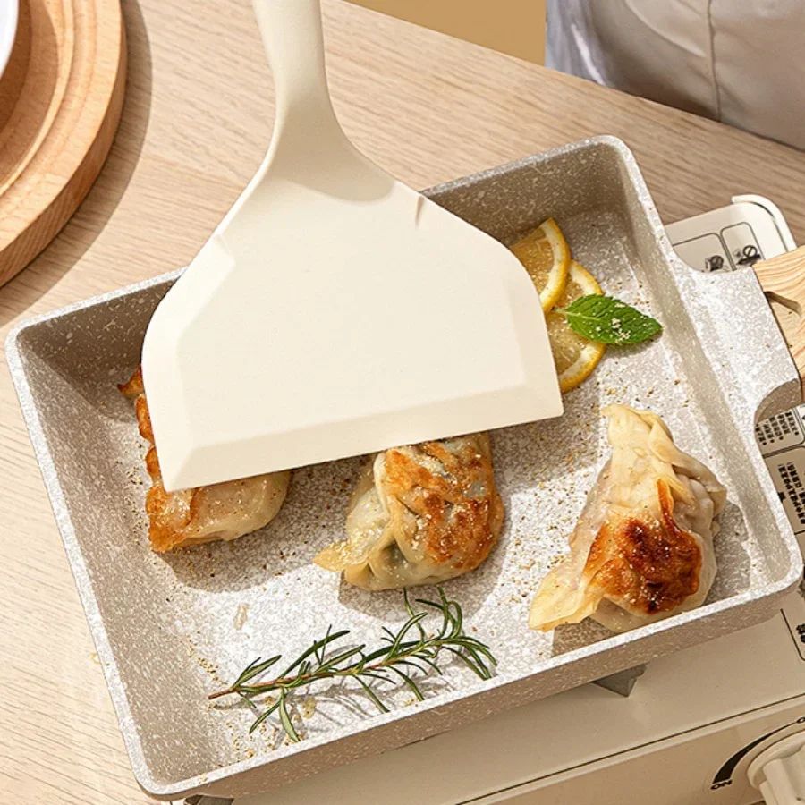 Food-Grade Silicone Heat-Resistant Spatula – Non-Stick Wide Blade Kitchen Turner