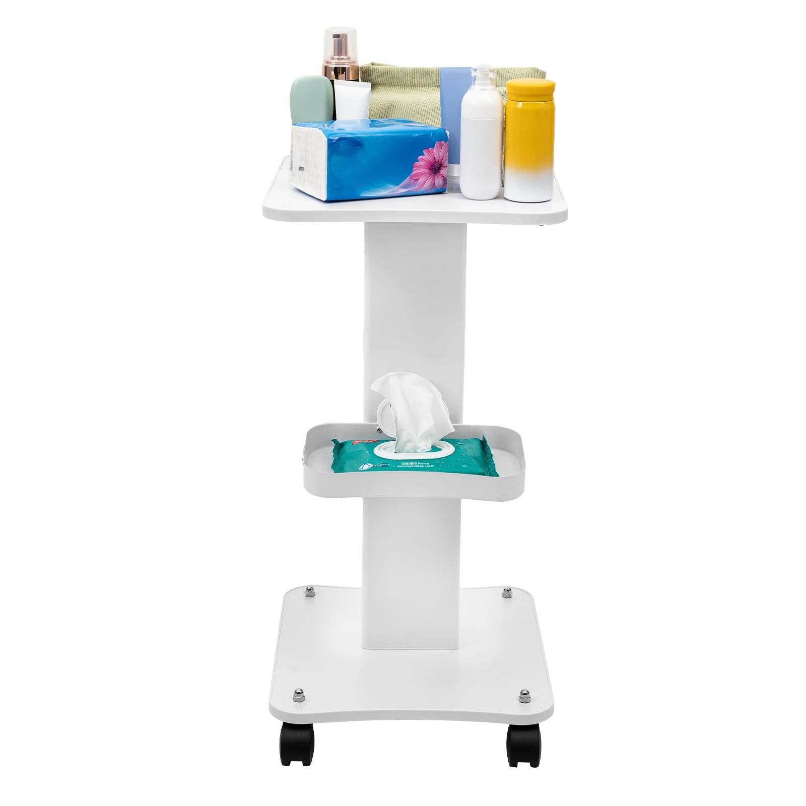 Hairdressing Trolley Cosmetic Trolley with Wheels Multifunctional Beauty Rolling Cart