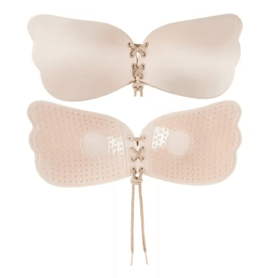 Seamless Self Adhesive Strapless Push Up Bra Invisible Silicone Lift