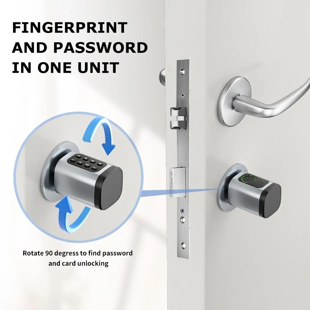 Raykube V1 Smart Cylinder Lock Tuya BLE Fingerprint