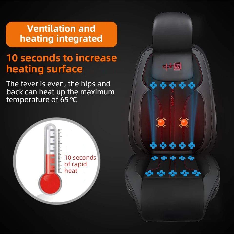 Cooling Massage Heating Car Seat Cushion