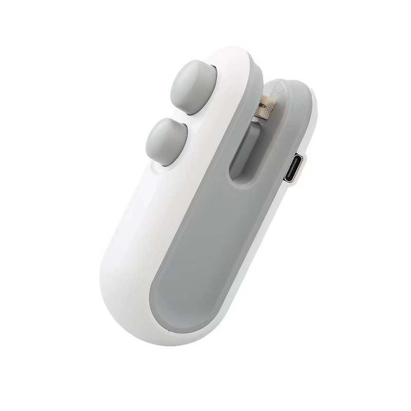 Mini Handheld Food Heat Sealer USB Rechargeable Food Sealer for Bags & Plastic Packaging
