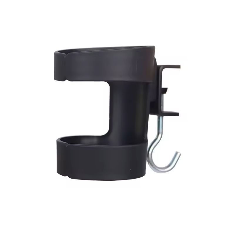Space Saving Under Table Cup Holder Durable Plastic Desk Cup Mount for Office & Home Use