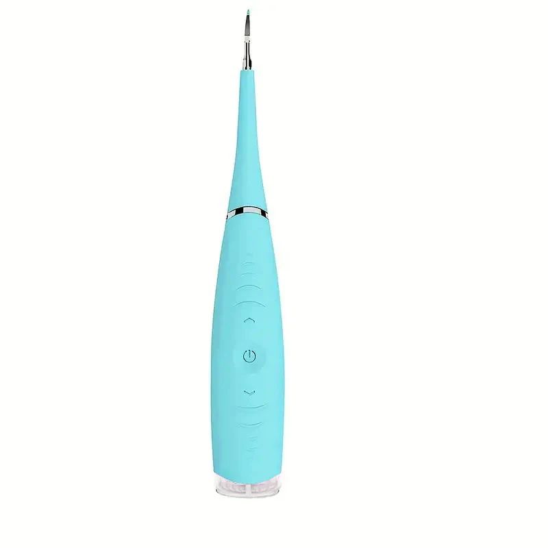 USB Rechargeable Electric Teeth Cleaner Ultrasonic Dental Tartar Remover Precision Plaque Cleaning Tool