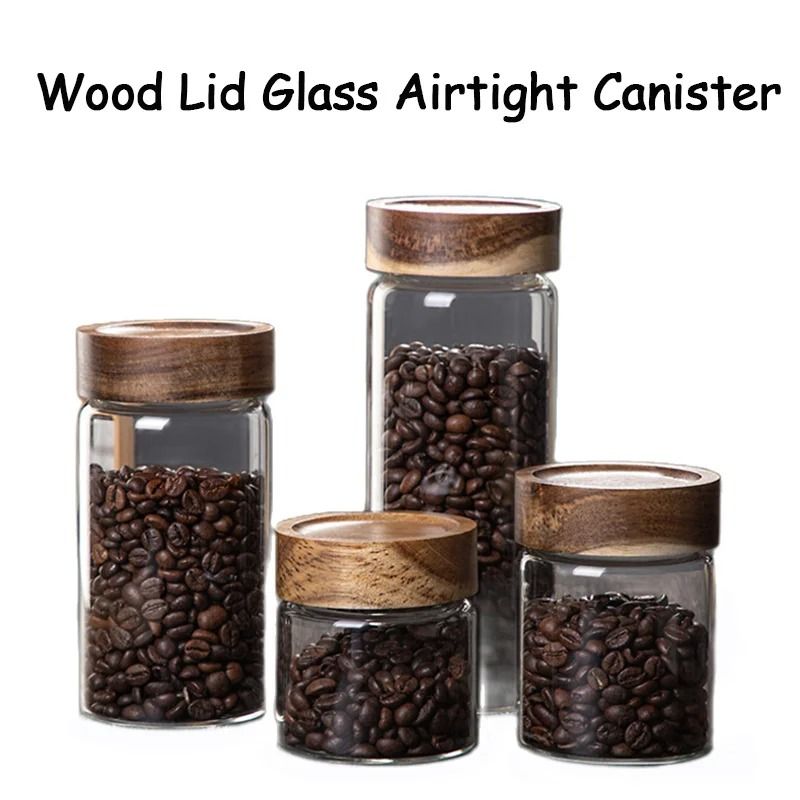 Airtight Glass Food Storage Canister