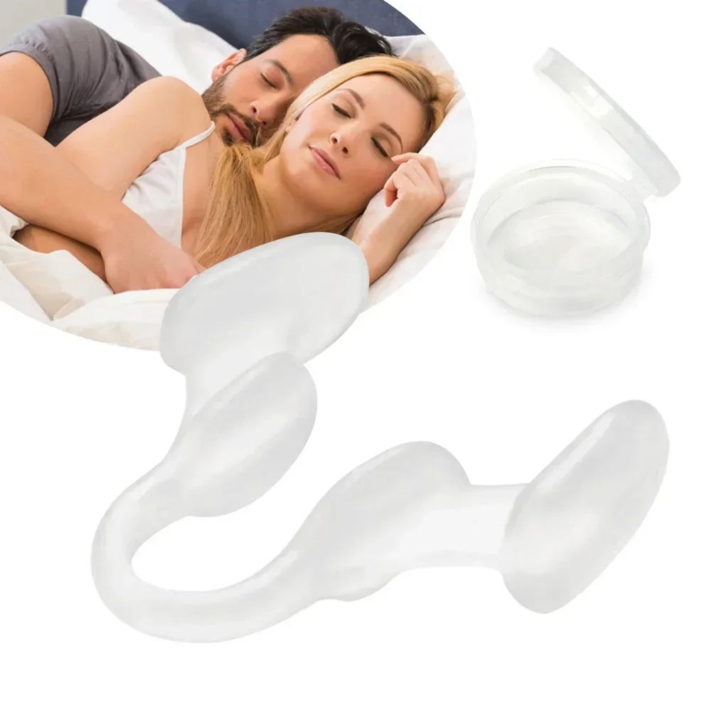 BreatheEasy Silicone Nasal Dilator – Anti-Snoring Nose Clip for Better Sleep & Easy Breathing