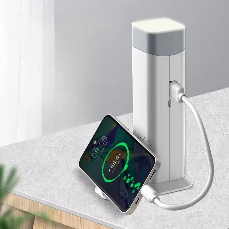 Portable LED Telescopic Desk Lamp With Eye Protection and Power Bank Function