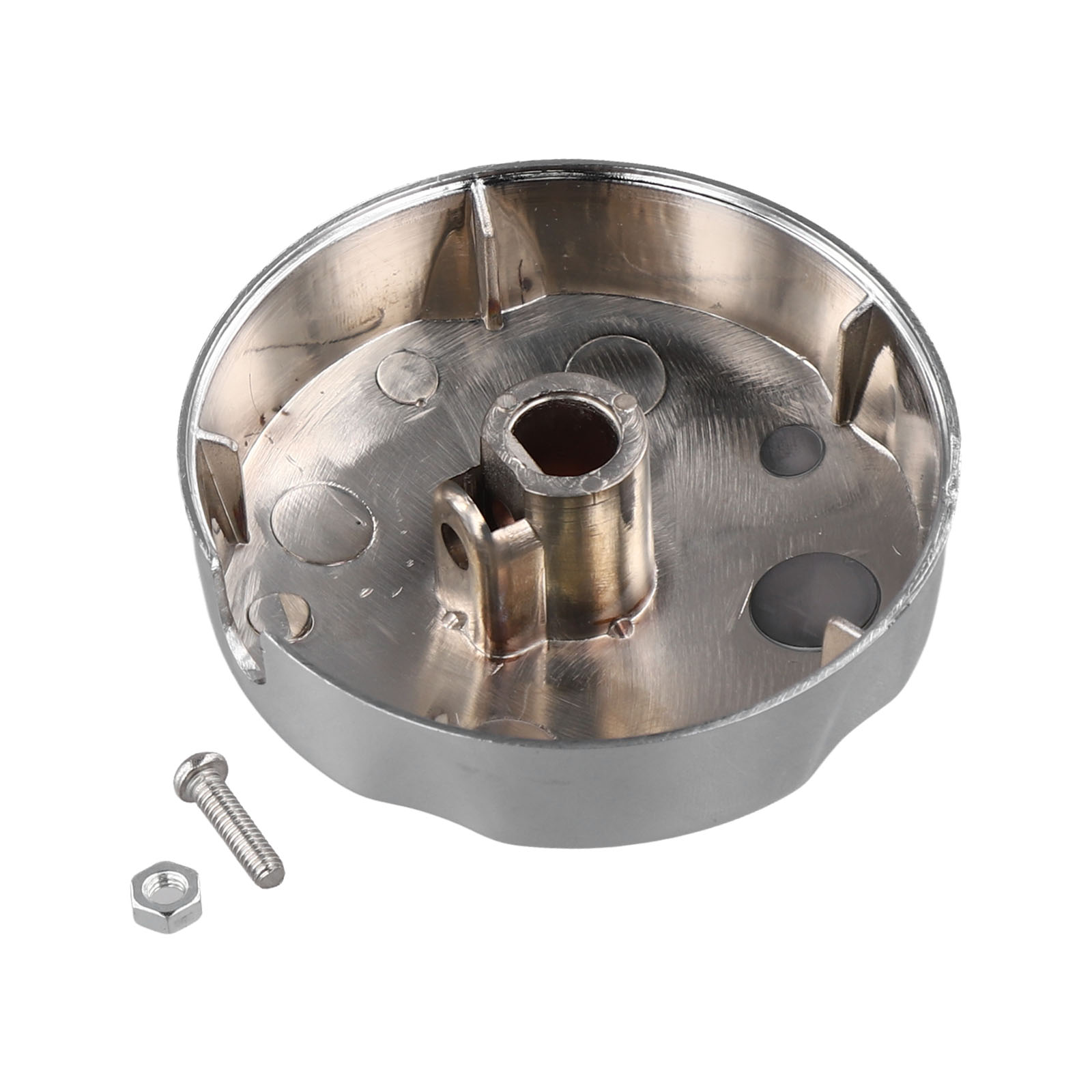 Plastic Chrome Knob for Rotating Bath Control, Elegant Bathroom Accessories