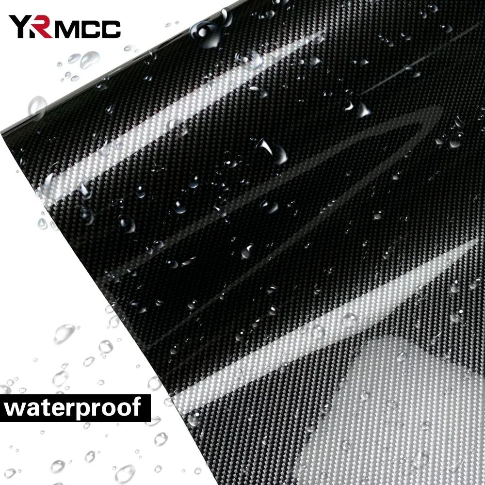 Carbon Fiber Vinyl Wrap Film 150x50cm Waterproof 3D 4D 5D 6D Car Sticker