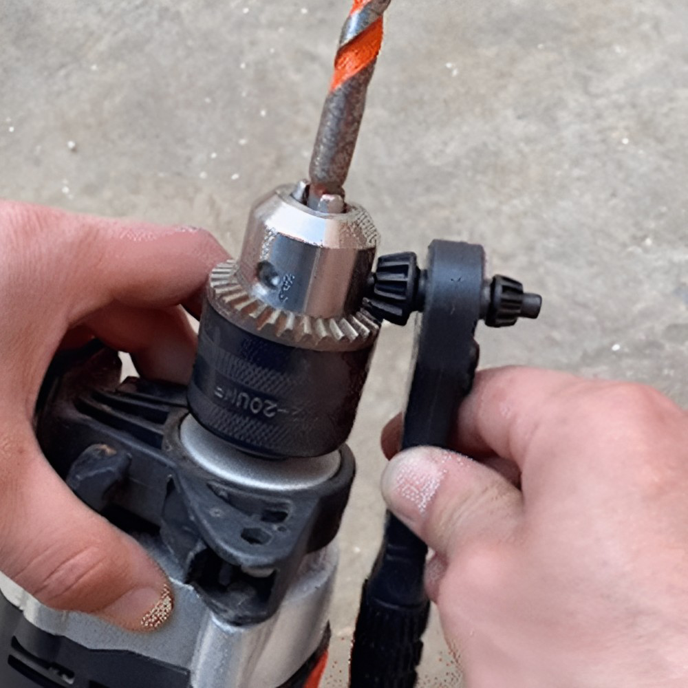 2-In-1 Drill Chuck Ratchet Spanner