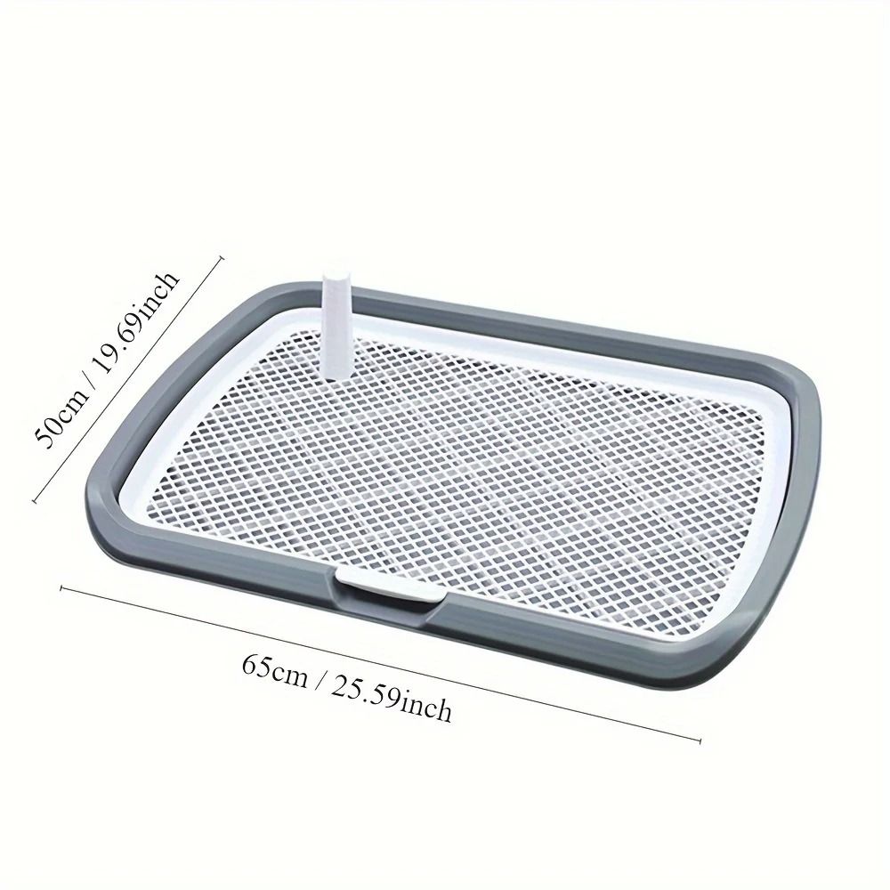 Dog Potty Training Toilet with Removable Net Reusable Dog Pee Pad Holder Tray