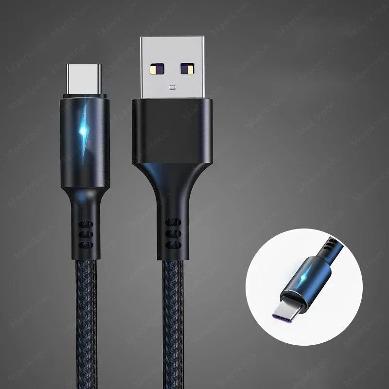 5A High Current Quick Charge USB Charging and Data Cable