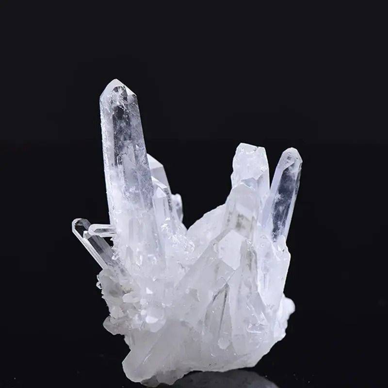 Natural High-Penetration White Crystal Cluster