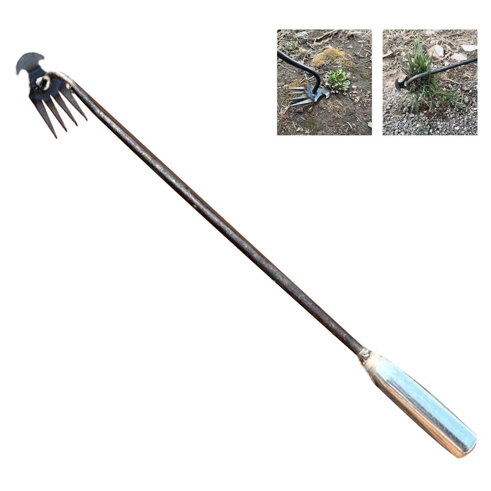 Heavy-Duty Hand Weeder Tool – Professional Long-Handle Manual Weed Digger for Yard, Lawn & Farmhouse Gardening