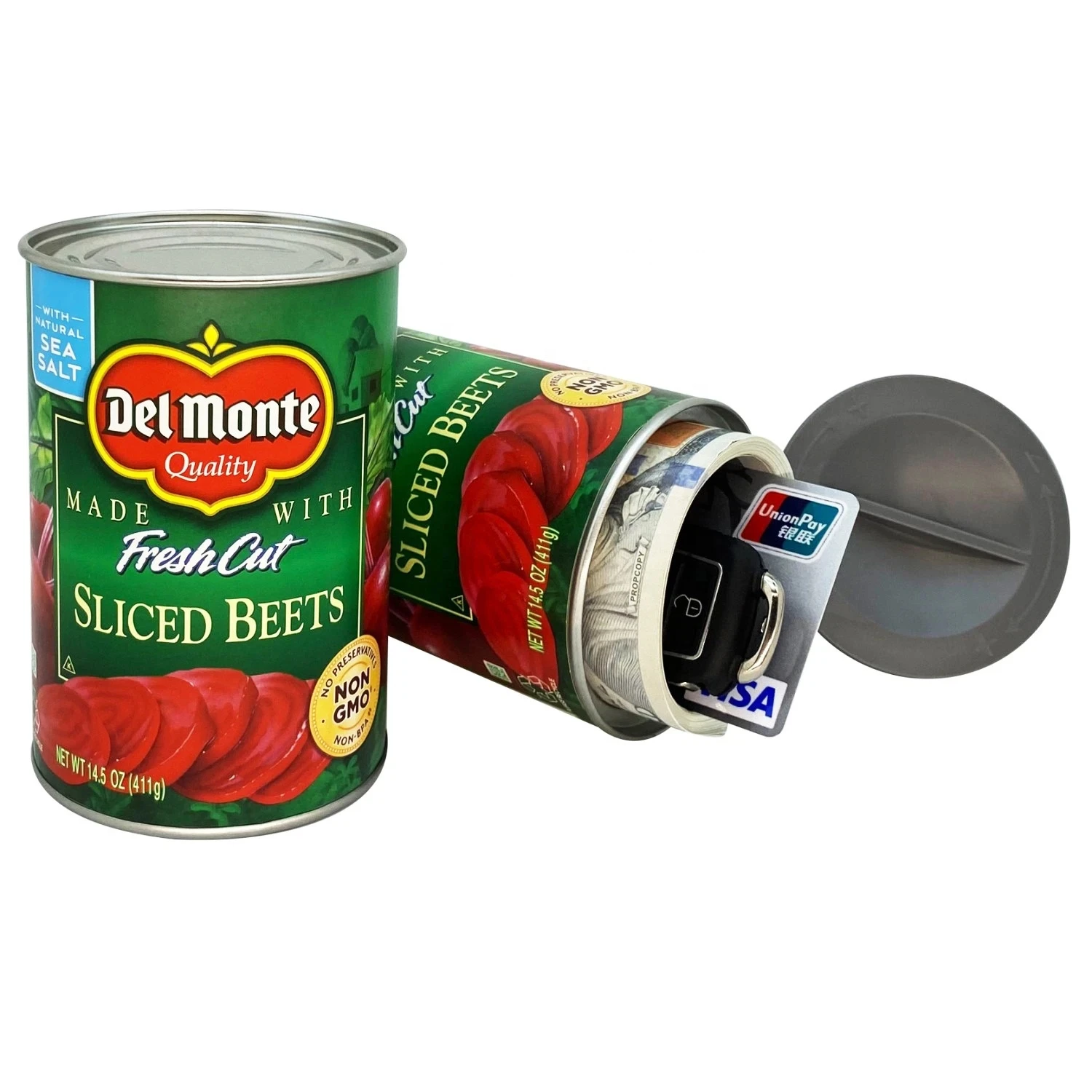 Hidden Safe Compartment Diversion Safe Can  Secret Stash Hiding Container, Kitchen Cupboard Hide Cash & Valuables