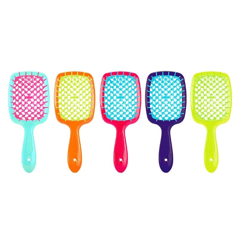 Fluffy Shape Mesh Hair Detangling Brush