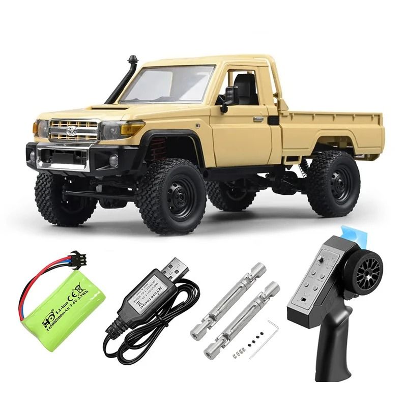 1:12 Scale 4WD RC Pickup Truck with Remote Control