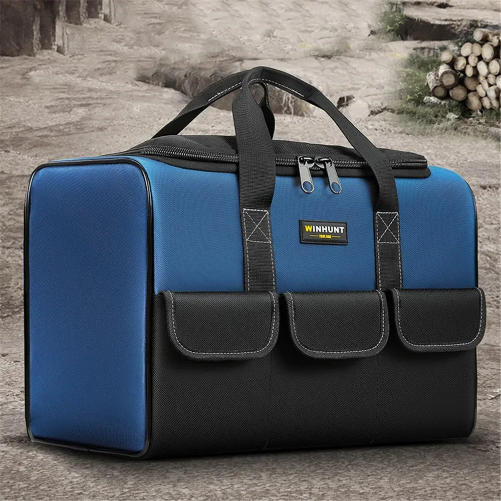 Professional Waterproof Heavy-Duty Tool Organizer Tote with Expanded Capacity