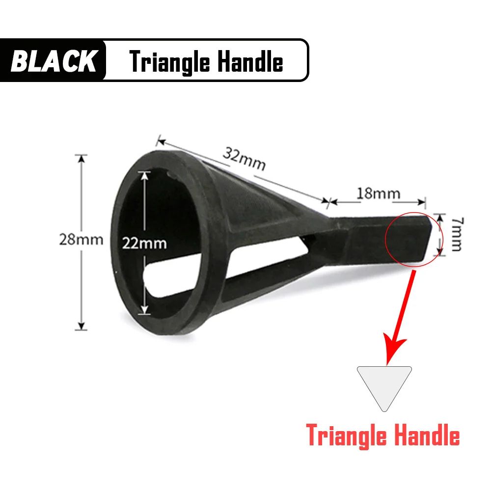6-Flute External Deburring Chamfer Tool Drill Bit – Hex/Triangle Shank Metal Trimming & Screw Burr Remover