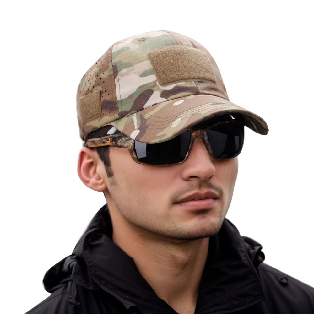 CamoVent UV Shield Camouflage Baseball Cap – Lightweight Breathable Sun Protection Hat