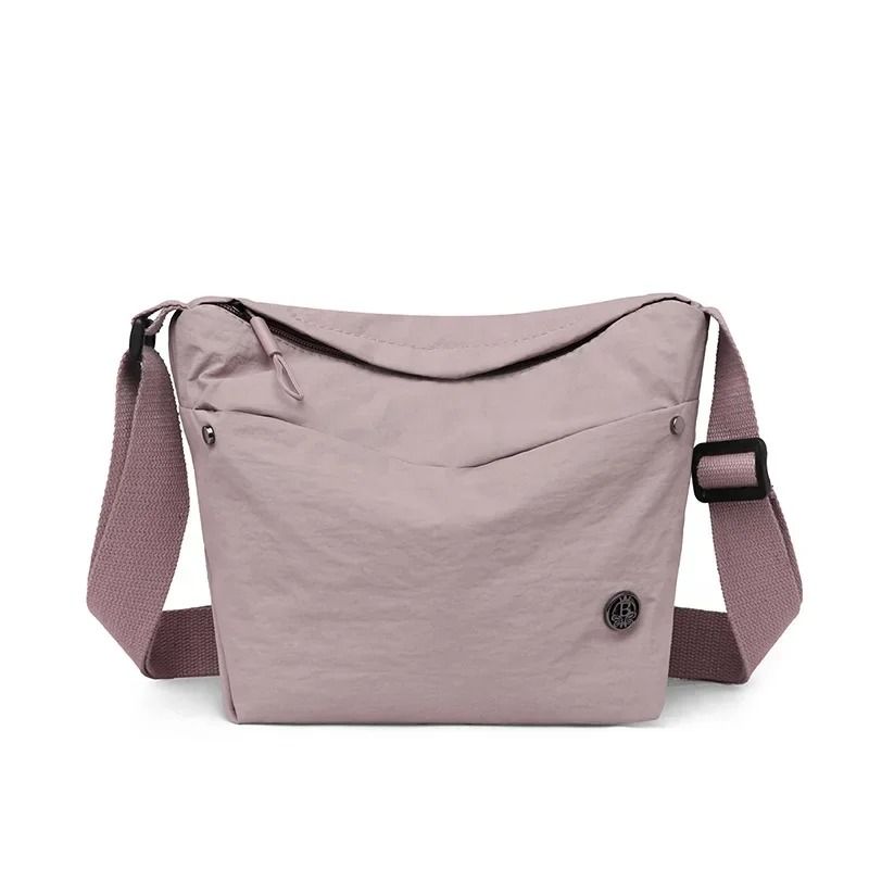 Ladies Fashion Nylon Messenger Bag Spacious Lightweight Daily Use
